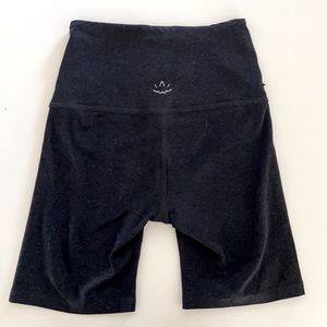 Hi rise spacedye biker shorts